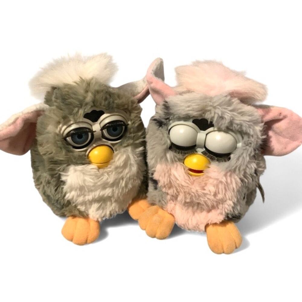 1998 Vintage Tiger Electronics Furby Lot of 2 Model 70-800